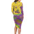 Mardi Gras Is In Our Soul Long Sleeve Bodycon Dress Glitter Style