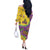 Mardi Gras Is In Our Soul Off The Shoulder Long Sleeve Dress Glitter Style
