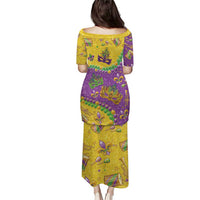 Mardi Gras Is In Our Soul Puletasi Glitter Style LT05 - Wonder Print Shop