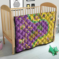 Mardi Gras Is In Our Soul Quilt Glitter Style LT05 - Wonder Print Shop