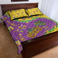 Mardi Gras Is In Our Soul Quilt Bed Set Glitter Style LT05 - Wonder Print Shop