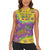 Mardi Gras Is In Our Soul Women Sleeveless Polo Shirt Glitter Style LT05 - Wonder Print Shop