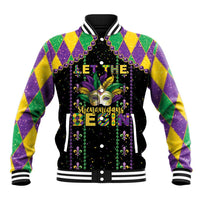 Funny Mardi Gras Baseball Jacket Let The Shenanigans Begin