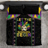 Funny Mardi Gras Bedding Set Let The Shenanigans Begin
