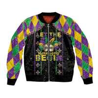 Funny Mardi Gras Bomber Jacket Let The Shenanigans Begin