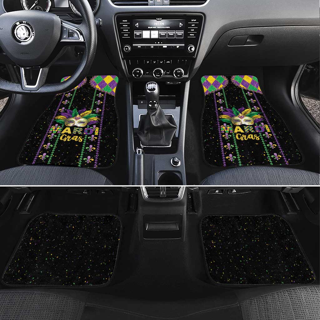 Funny Mardi Gras Car Mats Let The Shenanigans Begin