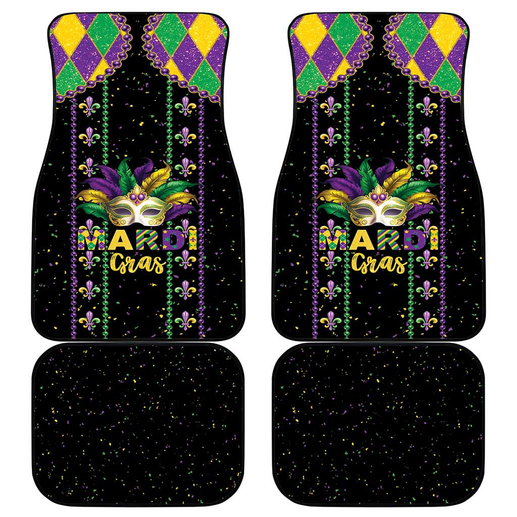 Funny Mardi Gras Car Mats Let The Shenanigans Begin