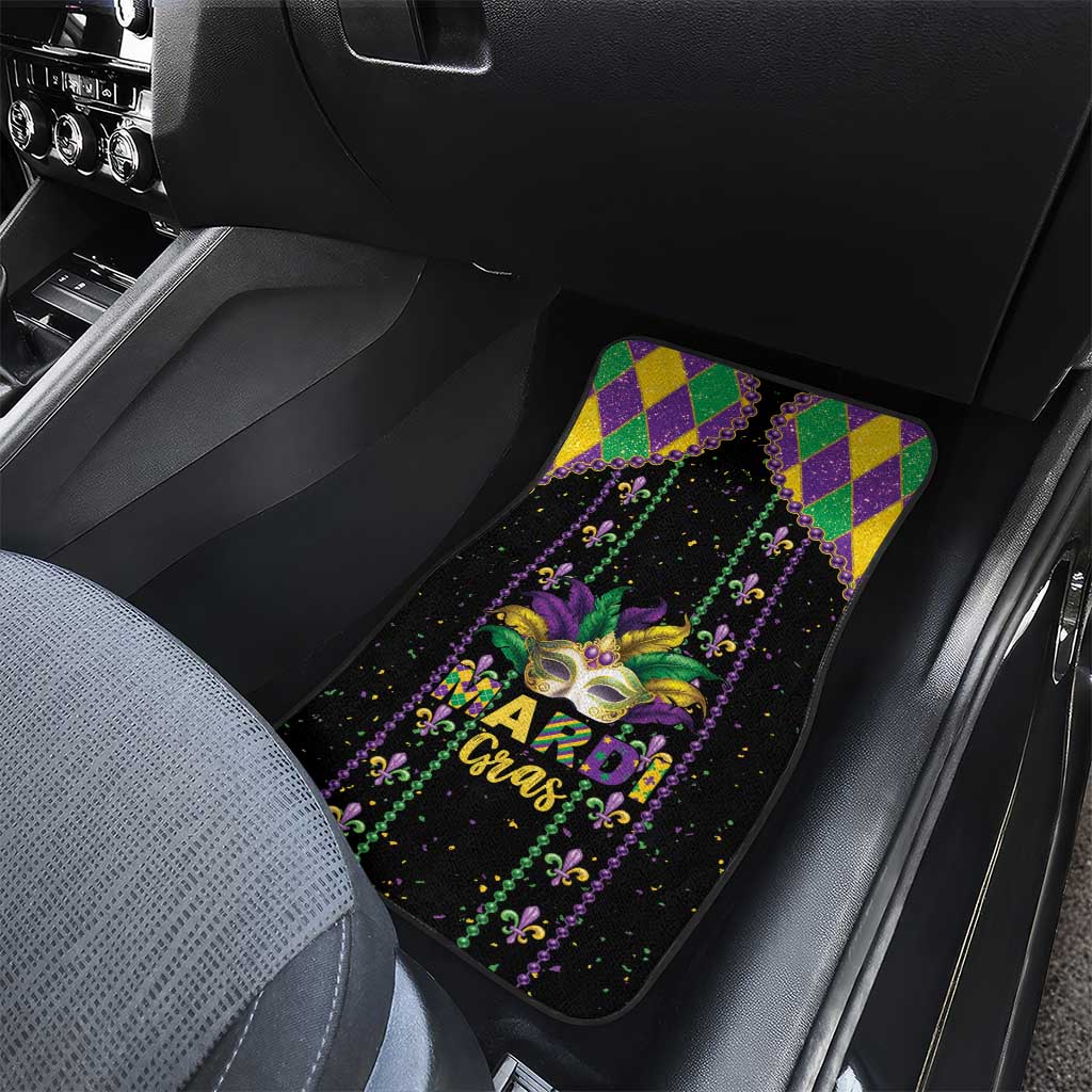 Funny Mardi Gras Car Mats Let The Shenanigans Begin