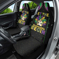 Funny Mardi Gras Car Seat Cover Let The Shenanigans Begin
