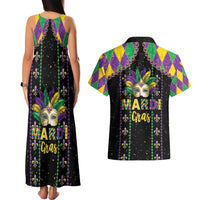 Funny Mardi Gras Couples Matching Tank Maxi Dress and Hawaiian Shirt Let The Shenanigans Begin