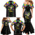 Funny Mardi Gras Family Matching Mermaid Dress and Hawaiian Shirt Let The Shenanigans Begin