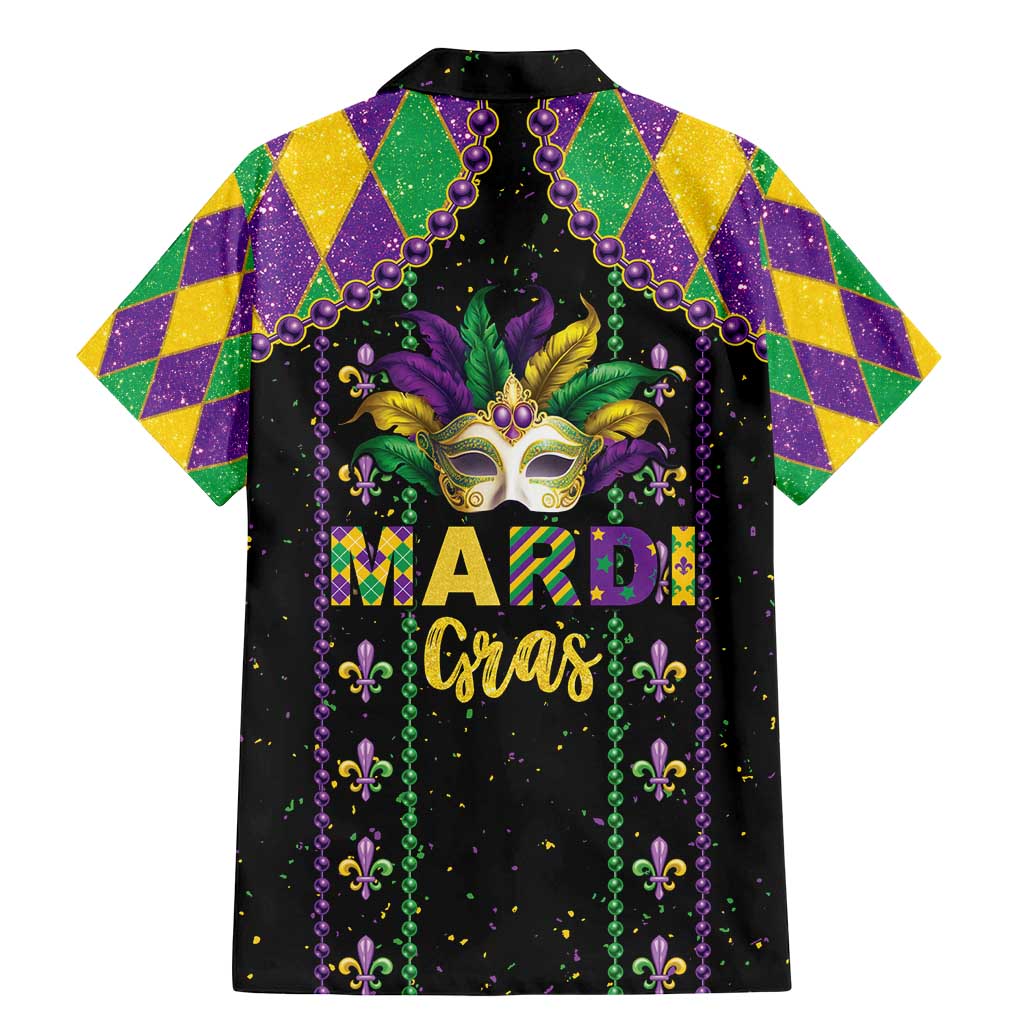 Funny Mardi Gras Family Matching Mermaid Dress and Hawaiian Shirt Let The Shenanigans Begin