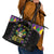 Funny Mardi Gras Leather Tote Bag Let The Shenanigans Begin