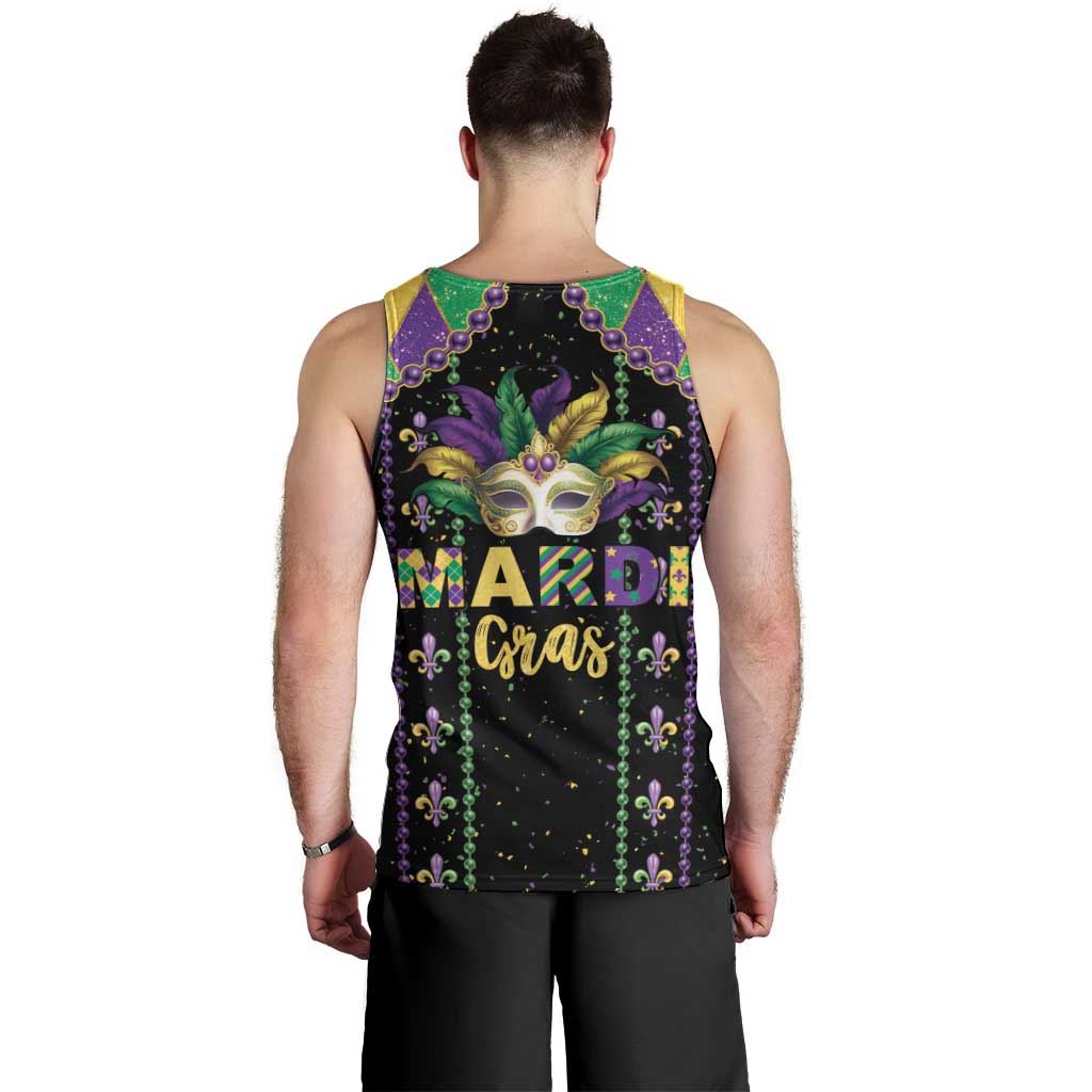 Funny Mardi Gras Men Tank Top Let The Shenanigans Begin