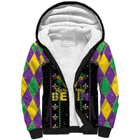 Funny Mardi Gras Sherpa Hoodie Let The Shenanigans Begin LT05 - Wonder Print Shop