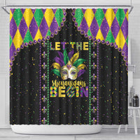 Funny Mardi Gras Shower Curtain Let The Shenanigans Begin LT05 - Wonder Print Shop