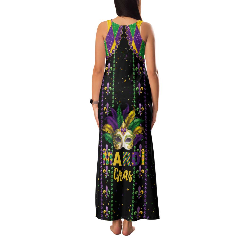 Funny Mardi Gras Tank Maxi Dress Let The Shenanigans Begin LT05 - Wonder Print Shop