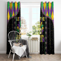 Funny Mardi Gras Window Curtain Let The Shenanigans Begin LT05 - Wonder Print Shop