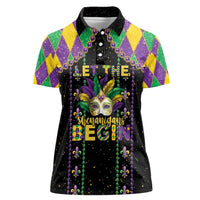 Funny Mardi Gras Women Polo Shirt Let The Shenanigans Begin LT05 - Wonder Print Shop
