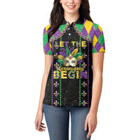 Funny Mardi Gras Women Polo Shirt Let The Shenanigans Begin LT05 - Wonder Print Shop