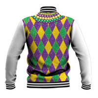 Mardi Gras Baseball Jacket Cosplay Costume Glitter Style