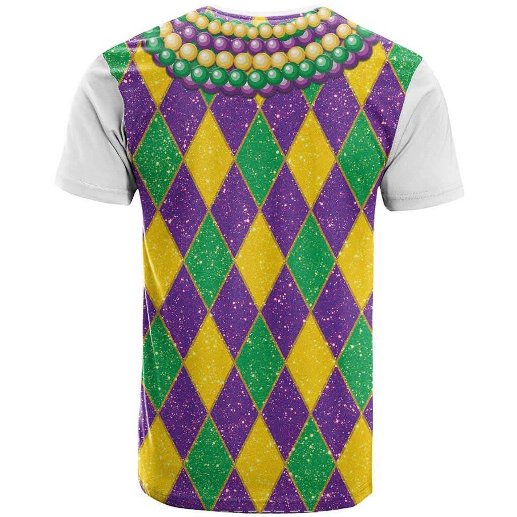 Mardi Gras T Shirt Cosplay Costume Glitter Style LT05 - Wonder Print Shop