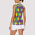 Mardi Gras Women Sleeveless Polo Shirt Cosplay Costume Glitter Style LT05 - Wonder Print Shop