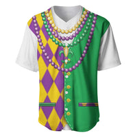 Mardi Gras Baseball Jersey Cosplay Costume