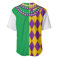Mardi Gras Baseball Jersey Cosplay Costume