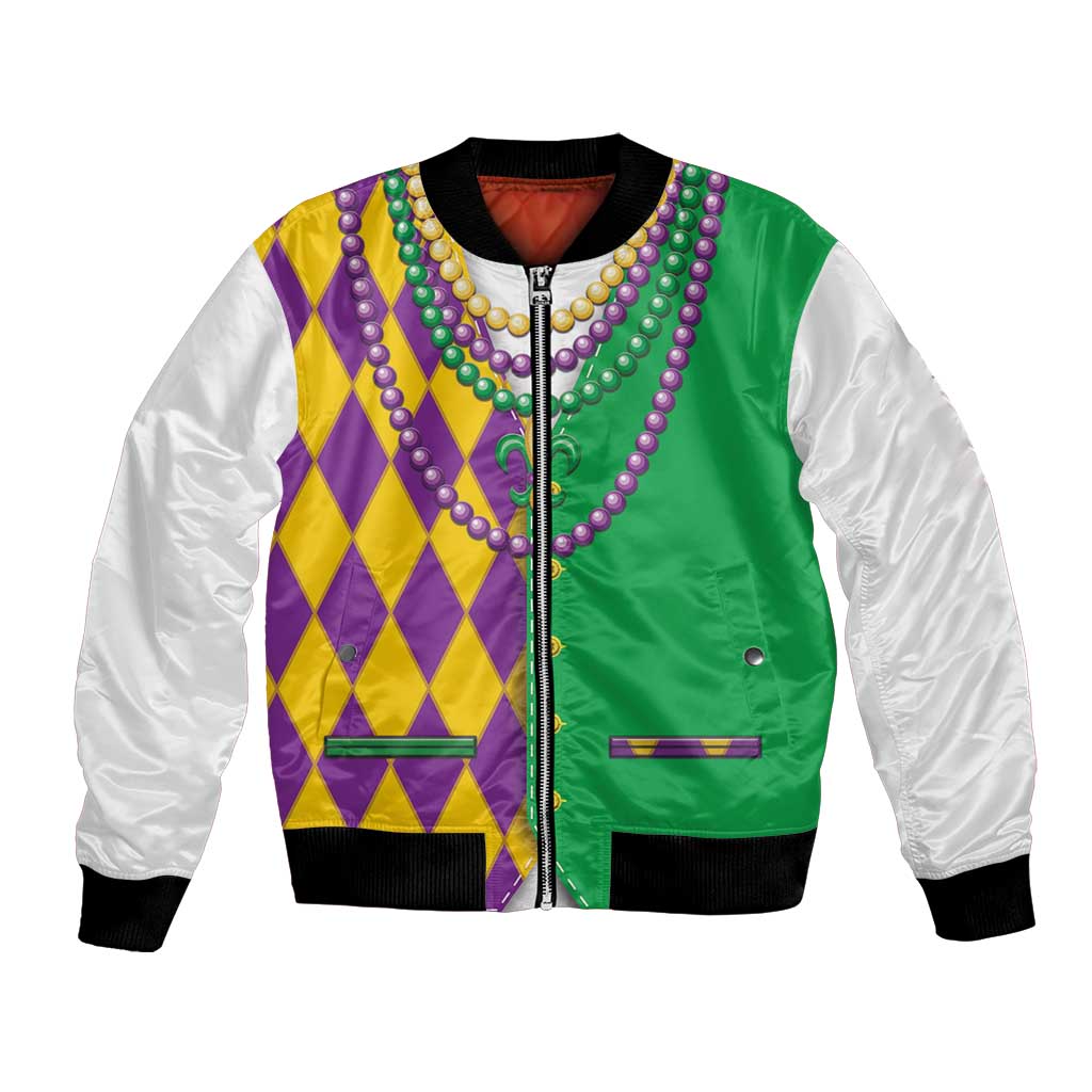 Mardi Gras Bomber Jacket Cosplay Costume