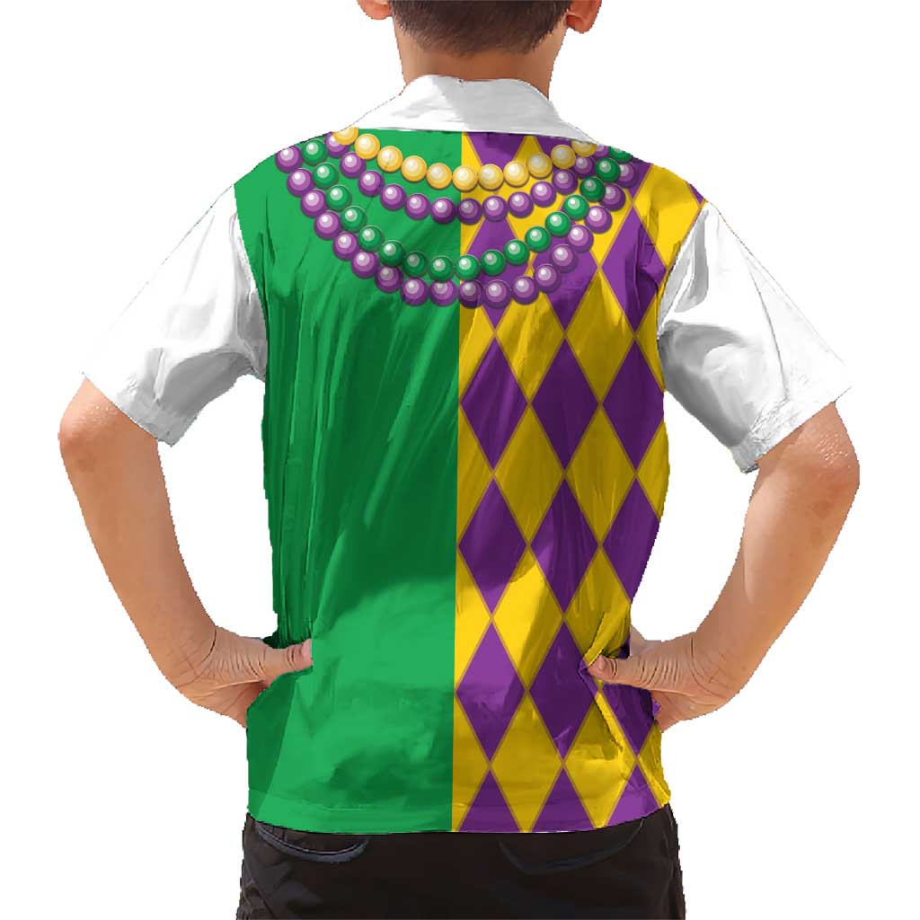 Mardi Gras Hawaiian Shirt Cosplay Costume