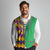 Mardi Gras Long Sleeve Polo Shirt Cosplay Costume