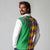 Mardi Gras Long Sleeve Polo Shirt Cosplay Costume