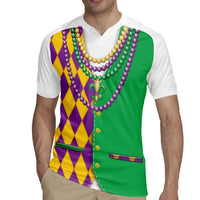 Mardi Gras Rugby Jersey Cosplay Costume LT05 - Wonder Print Shop