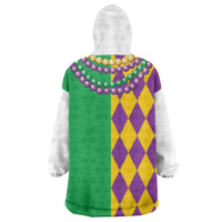 Mardi Gras Wearable Blanket Hoodie Cosplay Costume LT05 - Wonder Print Shop