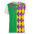 Mardi Gras Women V-Neck T-Shirt Cosplay Costume LT05 - Wonder Print Shop