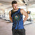 Personalised El Salvador Men Tank Top Coat Of Arm Special Style