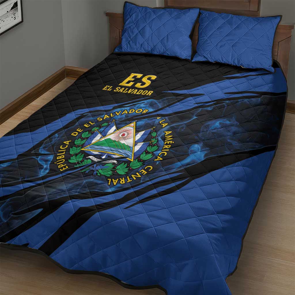 El Salvador Quilt Bed Set Coat Of Arm Special Style