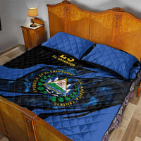El Salvador Quilt Bed Set Coat Of Arm Special Style