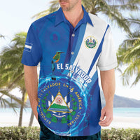 Personalised El Salvador Hawaiian Shirt Torogoz Bird Salvadoran Pride