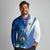 Personalised El Salvador Long Sleeve Polo Shirt Torogoz Bird Salvadoran Pride