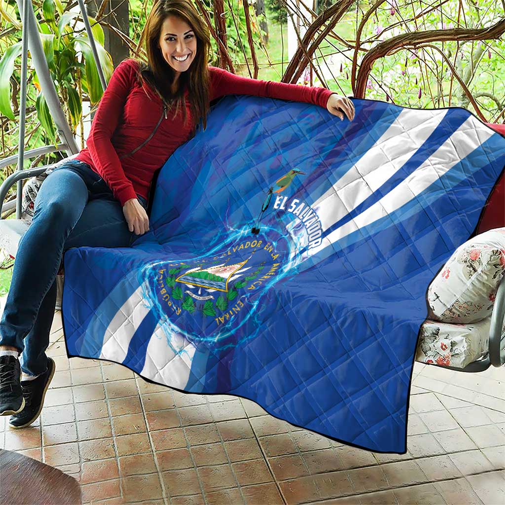 El Salvador Quilt Torogoz Bird Salvadoran Pride