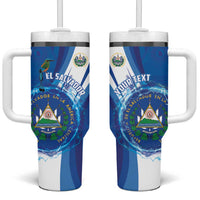 Personalised El Salvador Tumbler With Handle Torogoz Bird Salvadoran Pride
