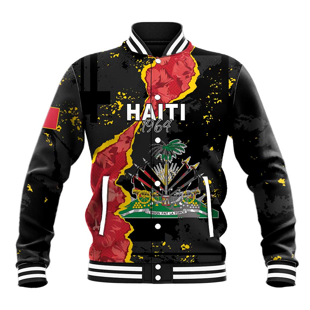 Personalised Haiti 1964 Baseball Jacket Coat Of Arms Unique Style
