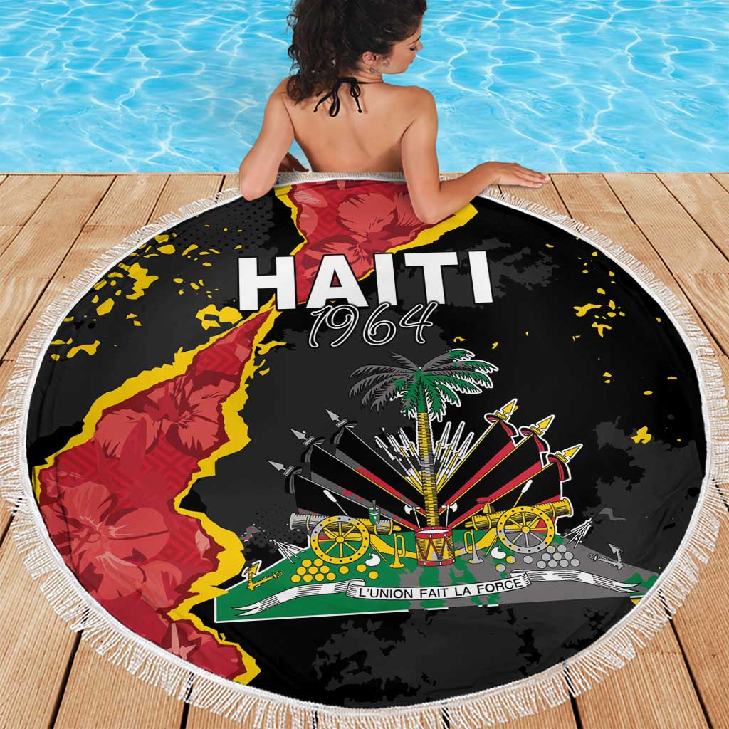 Haiti 1964 Beach Blanket Coat Of Arms Unique Style