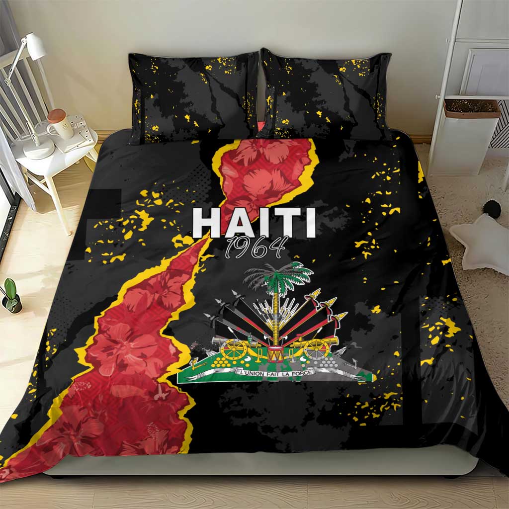 Haiti 1964 Bedding Set Coat Of Arms Unique Style