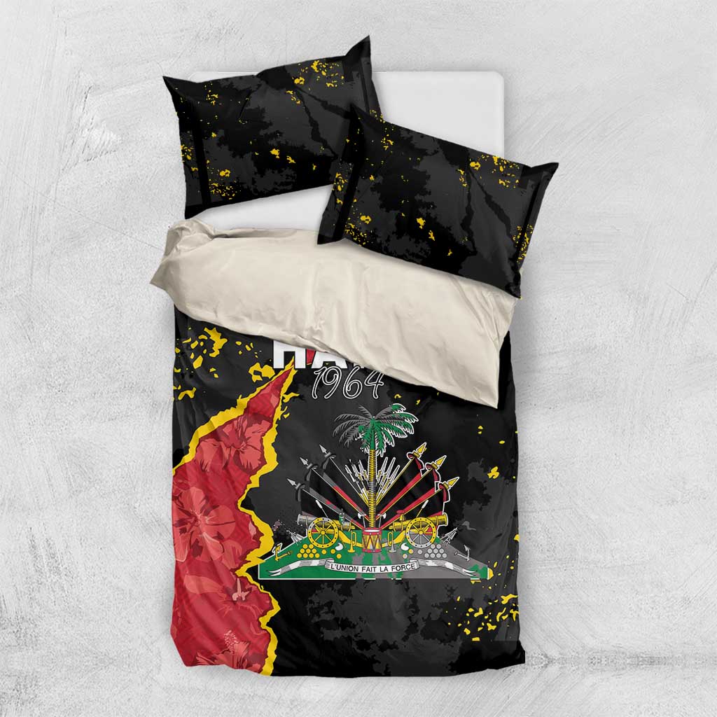 Haiti 1964 Bedding Set Coat Of Arms Unique Style