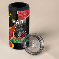 Personalised Haiti 1964 4 in 1 Can Cooler Tumbler Coat Of Arms Unique Style