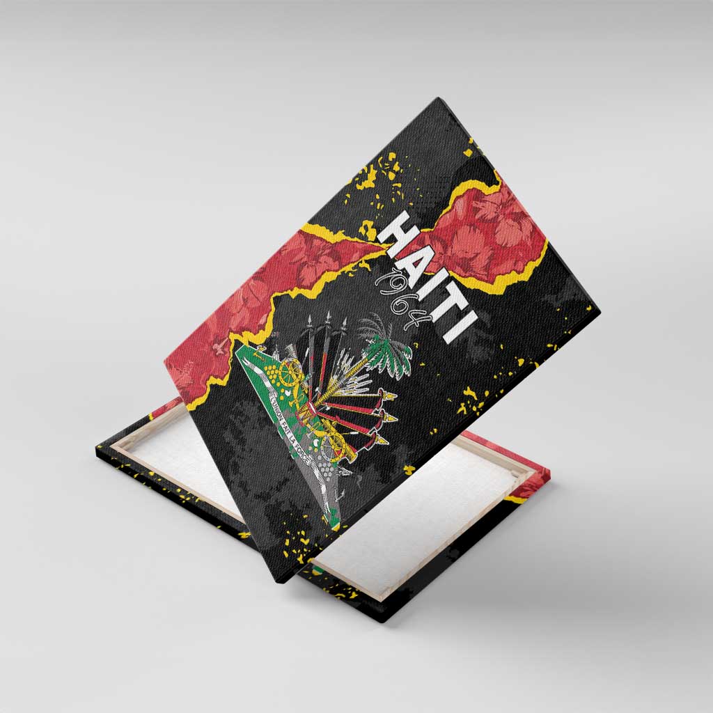 Haiti 1964 Canvas Wall Art Coat Of Arms Unique Style