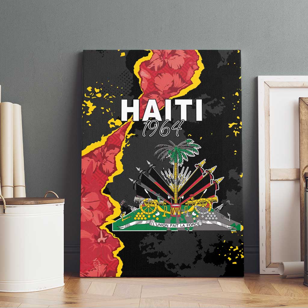 Haiti 1964 Canvas Wall Art Coat Of Arms Unique Style